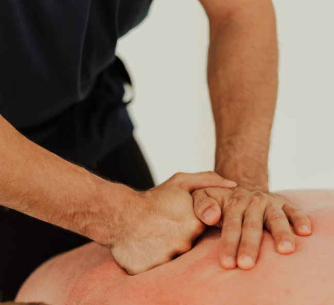 Personalized therapeutic massage by a massage therapist